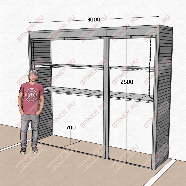 Шкаф для гаража 3000*2500